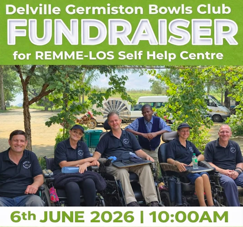 Delville Germiston Bowls Fundraiser for Remme-Los. 6 June 2026 @ 10h00